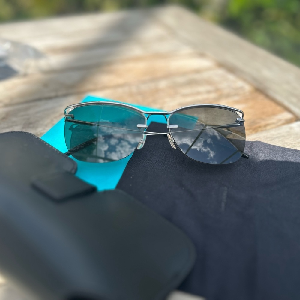 NEW SAINT LAURENT 💯 Authentic NEW Italian oval cat eye sunglasses